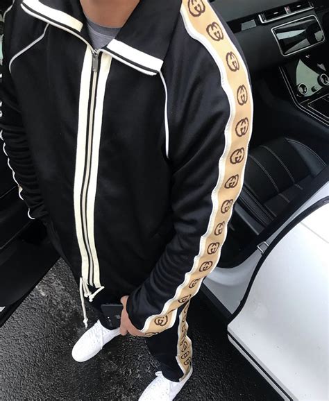 gucci tracksuit look book|Gucci tracksuit technical.